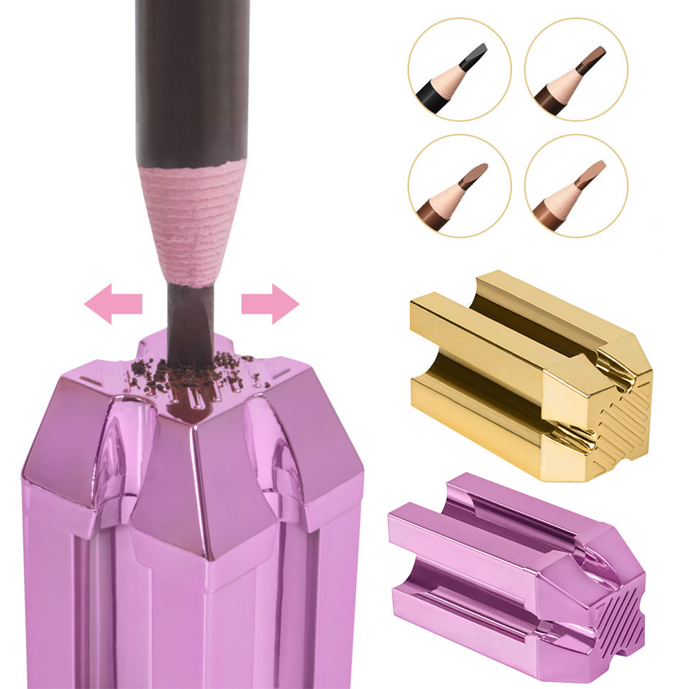 JM 4 In 1 Eyebrow Pencil Sharpener Microblading Tattoo Marker Permanent Makeup Professional Eyebrow Pencil Sharpening Tip Thin Tools