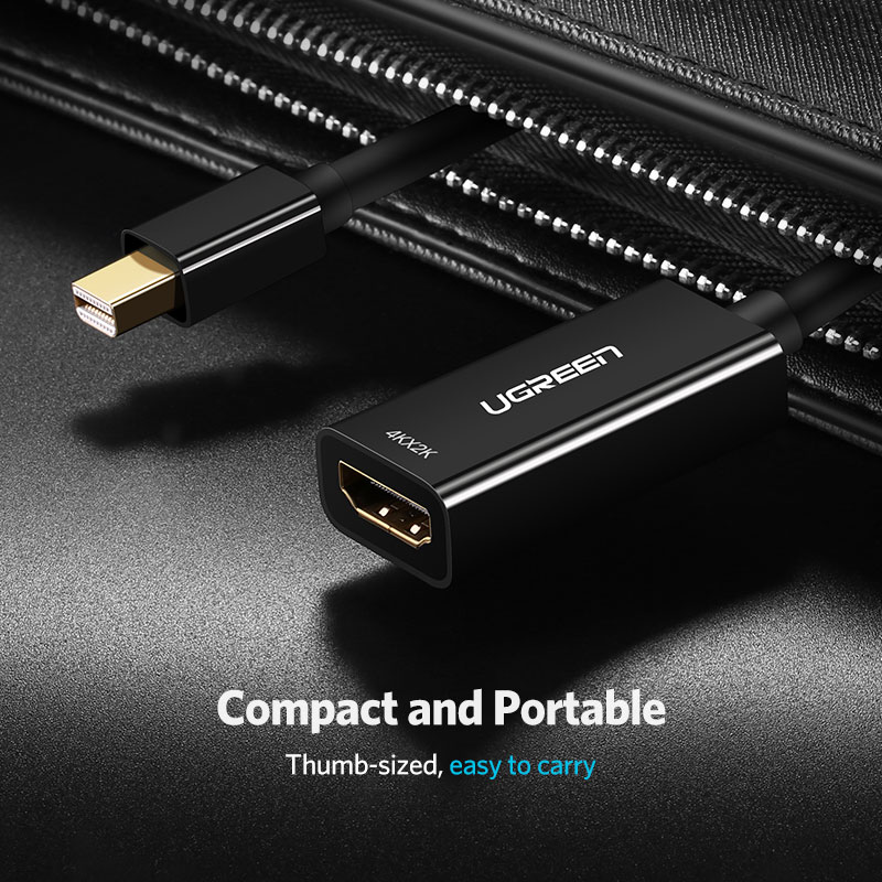 Ugreen Mini DisplayPort to HDMI VGA Adapter Thunderbolt 2 Converter DP Cable for MacBook Air 13 iMac Surface Pro 4 Mini DisplayPort. 