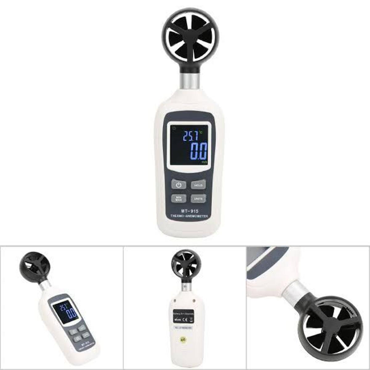 Flus Handheld Digital Mini Anemometer MT-915 Thermo-Anemometer