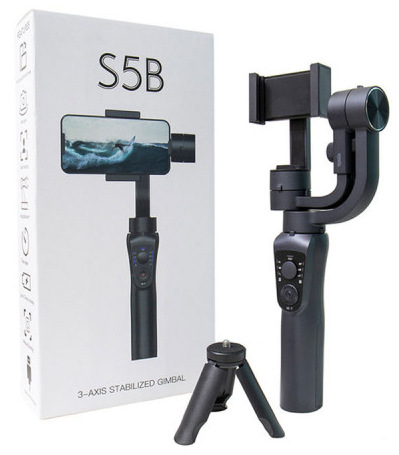 S5B 3-Axis Handheld Stabilized Gimbal Selfie Stick - Unleash Your Photography Skills with Smooth and Professional Shots. 