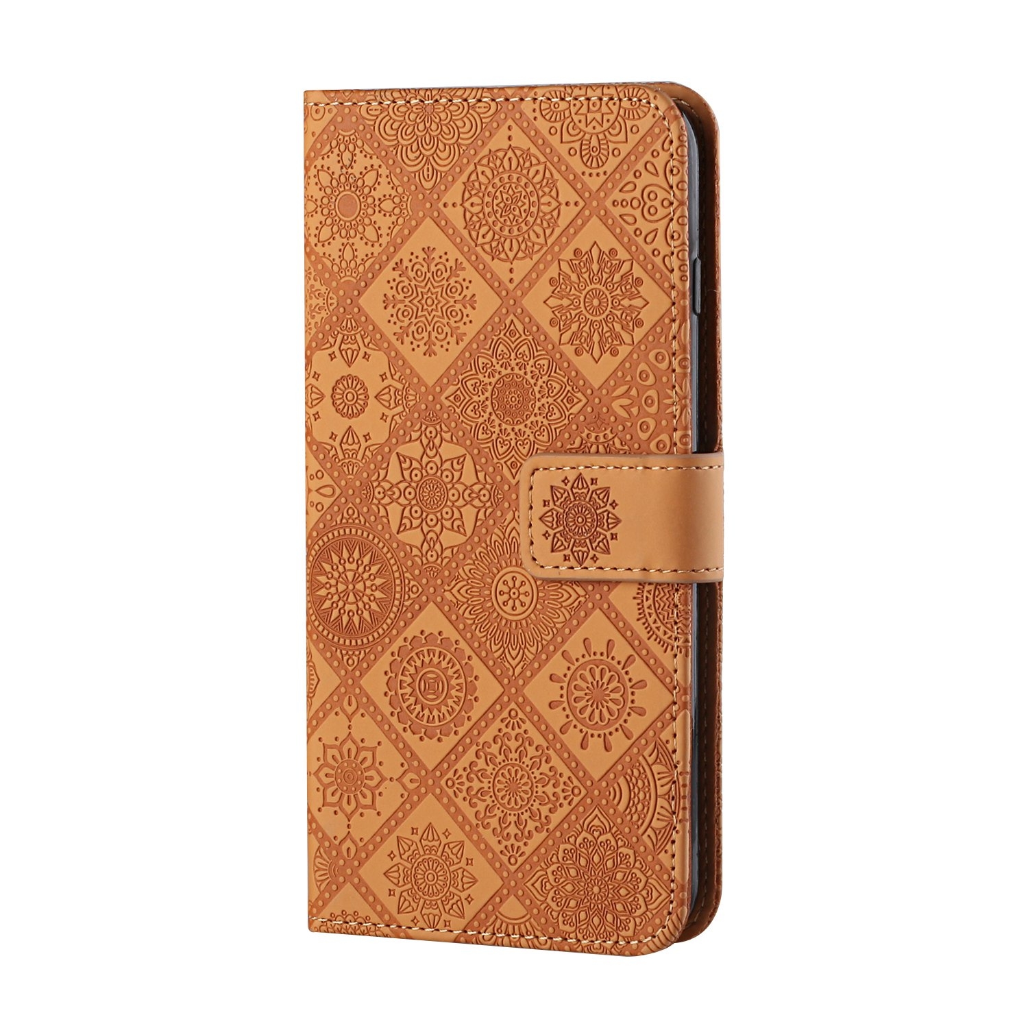 （COD)Ethnic Style Embossed Pattern Leather Phone Case For iPhone 15 Pro Max/iPhone 15 Pro/iPhone 15/iPhone 15 Plus. 