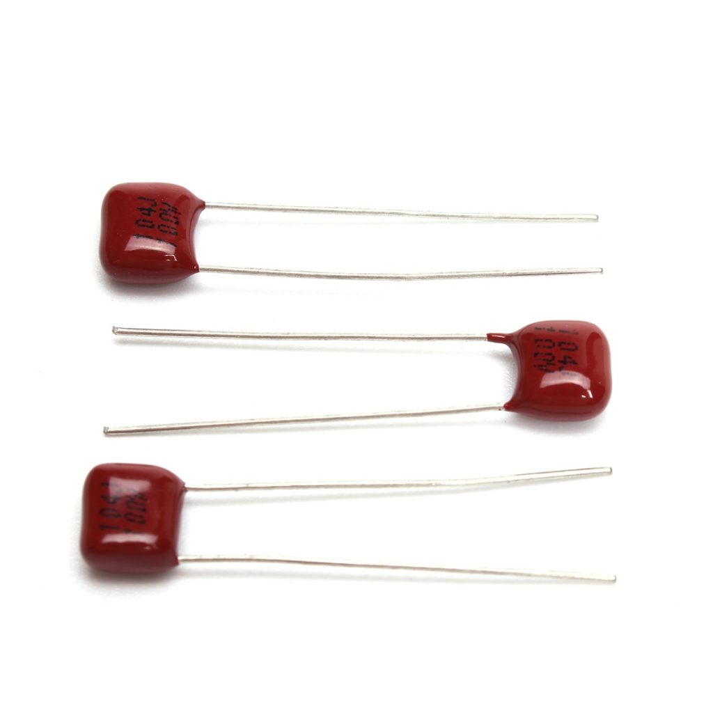 10Pcs-METALLIZED 104j 100V Capacitors Metallized 104j 100V Polypropylene Capacitor Mylar 100nF Polyester Film Capacitor Electronics Circuitry & Parts. 