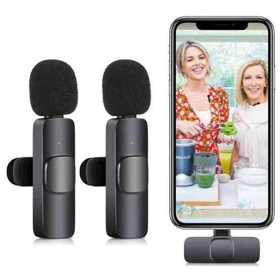 Best Selling Wireless Microphone K9 Duel Mic For Type C And IOs NOise Reduction.. 