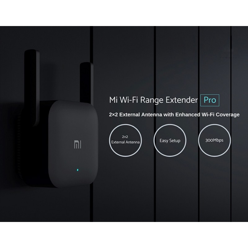 Xiaomi Mi Wi-Fi Range Extender Pro/ N300   | 2×2 External Antenna with Enhanced Wi-Fi Coverage | by Honestime. 