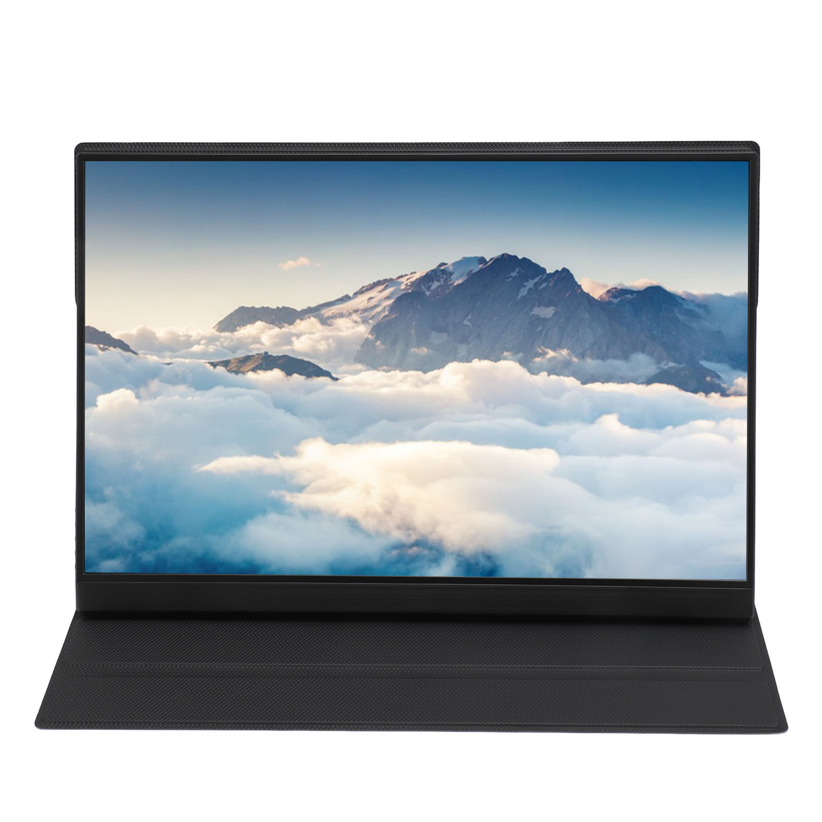 Portable Gaming Monitor Clear Color Vivid Image 1200:1 Contrast Ratio 16 Inch Second External Monitor for PC. 