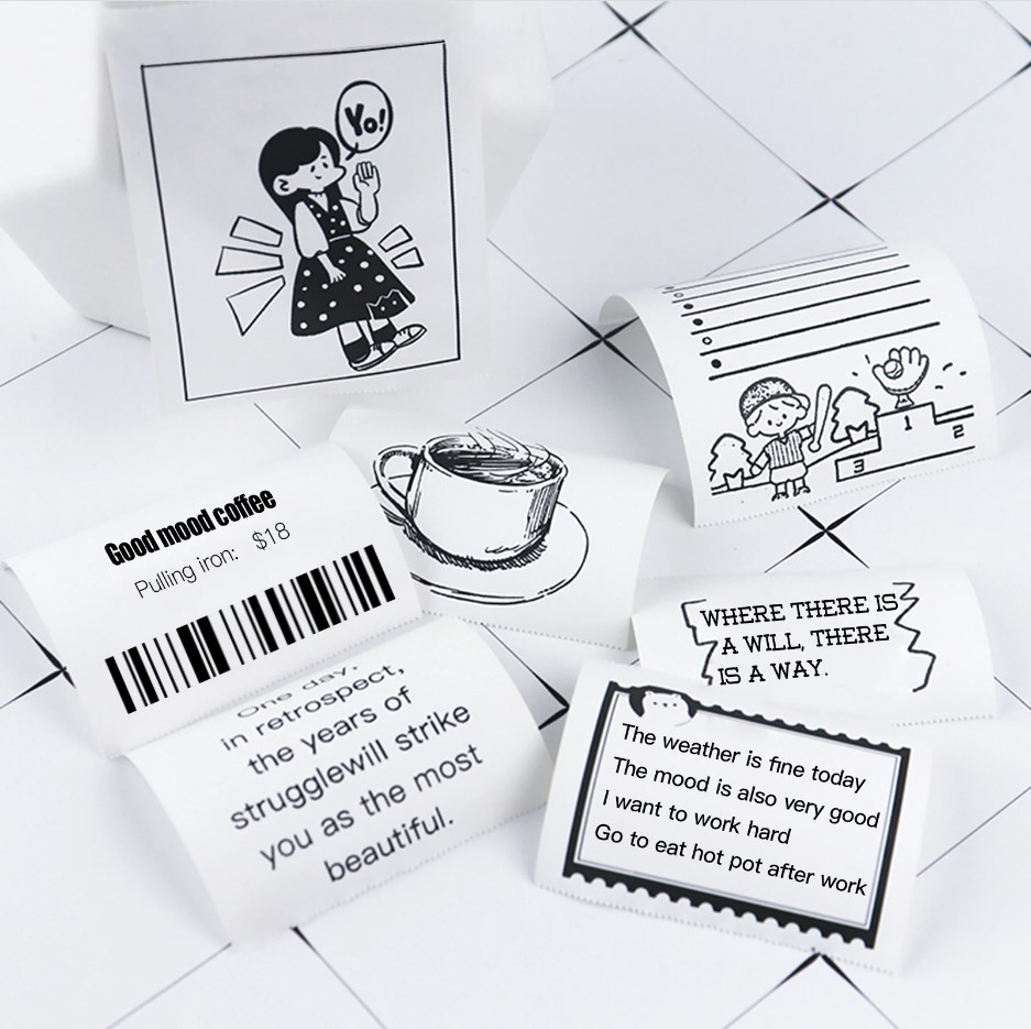 10Rolls (57x40mm) Thermal Paper Rolls for 2-Inch width (58mm) POS and Receipt Printers – Durable, High-Quality, Fade-Resistant for Clear, Long-Lasting Prints. 