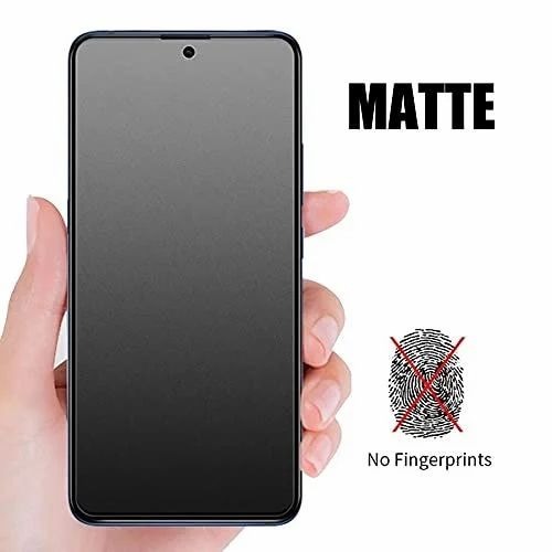 For Samsung Galaxy A34 5G Ceramic AG Matte Anti-Fingerprint Screen Protector 2pcs (Not Glass). 