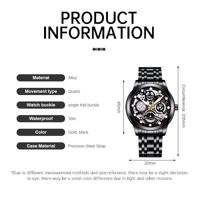 Fully Automatic Hollow-out Movement Watch Calendar Men Watch Luminous Mechanical Watch. 
