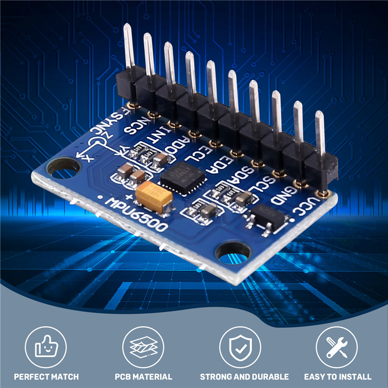10Pcs MPU6500 Gyroscope Accelerometer Sensor Module. 