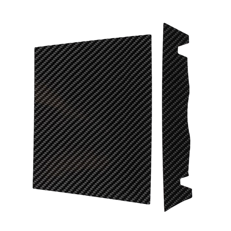 Carbon Fiber Rear Panel Trim Sticker Decoration for RZR PRO XP Ultimate 2021 2022 UTV Accessories