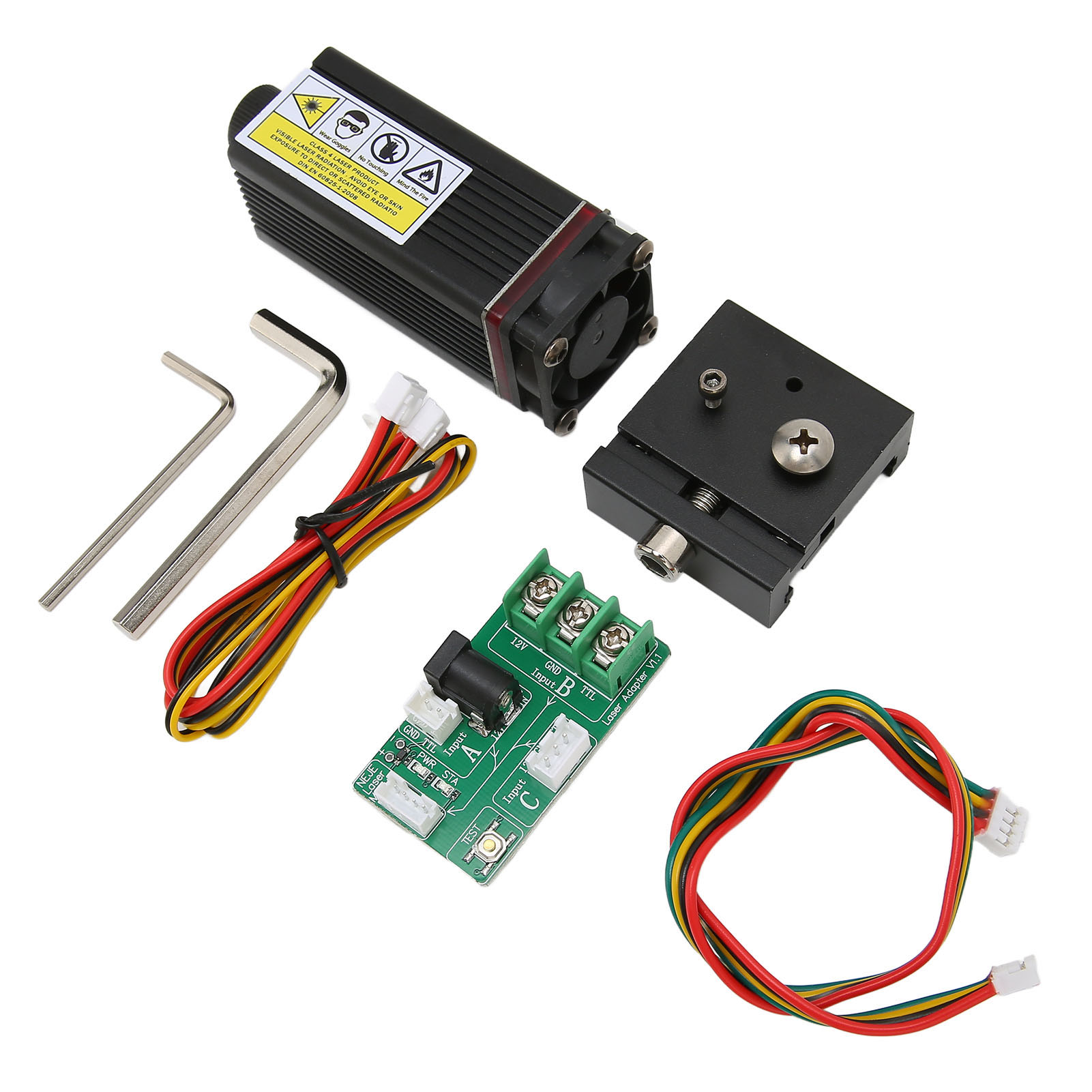7W PWM 450nm Wavelength Laser Module Head for NEJE Master Series Engraving Machine