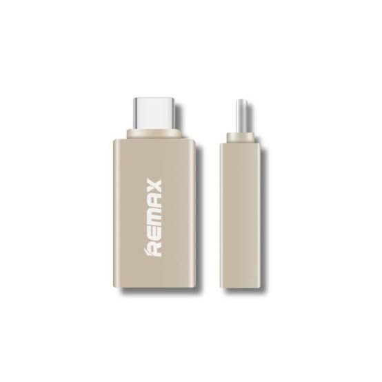 REMAX OTG Metal USB 3.0 Type C - Connect with Ease - Transfer Data Seamlessly - A Unique Choice For Your Needs. 