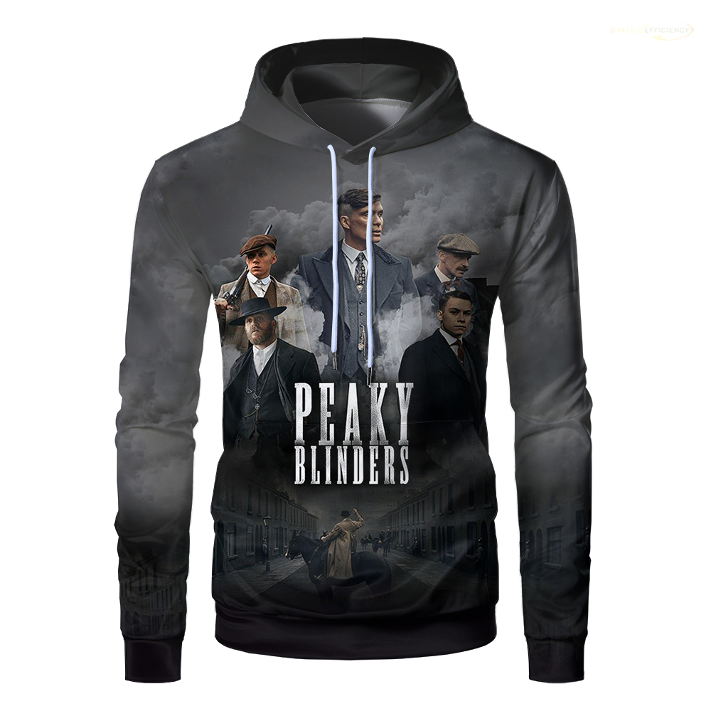 Autumn New Peaky Blinders Graphic Men's Hoodies Unisex Casual Trendy Sports Tops Personalized Fashion 3D Printed Sweatshirt. 