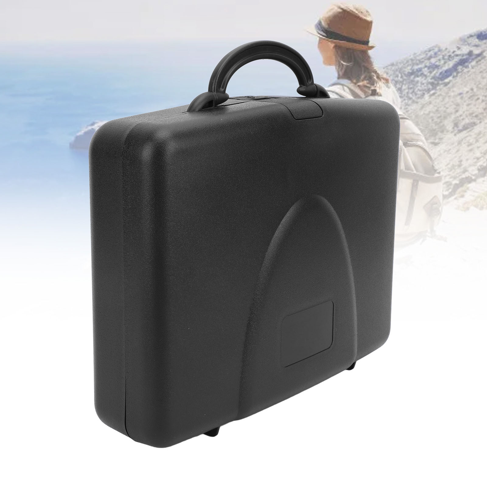 Empty toolbox organizer empty tool carry case tool Box ABS Empty Portable Multifunctional Shock Proof Tool Case for Outdoor Travel Camping. 