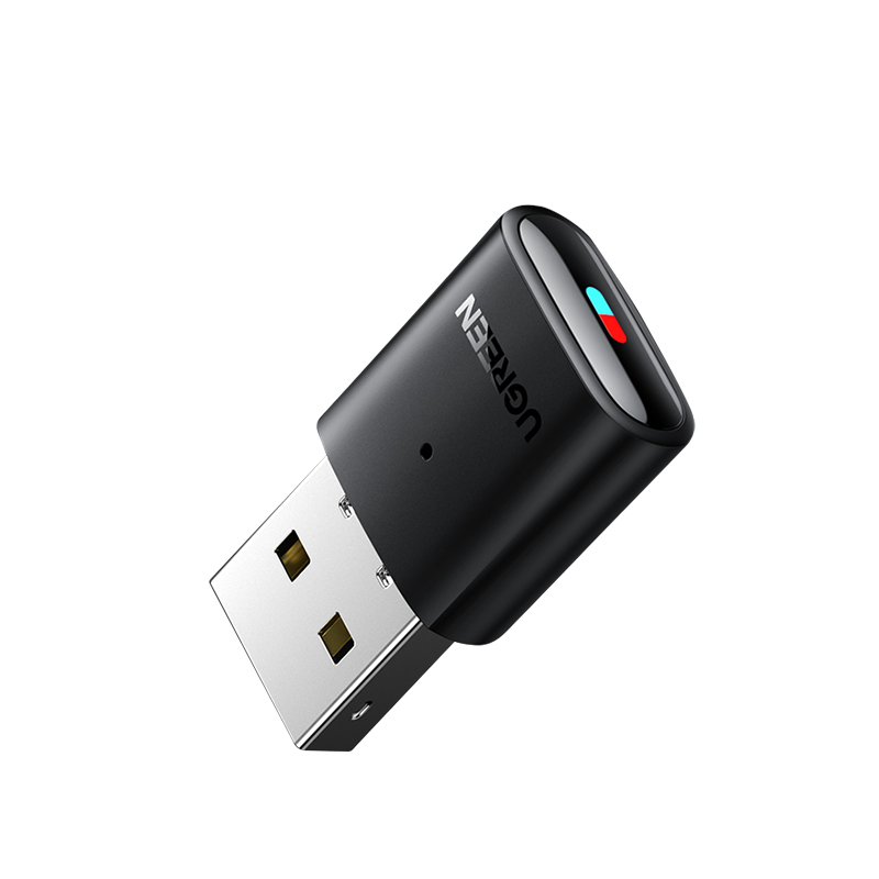 UGREEN USB Bluetooth 5.0 Transmitter Audio Adapter For Airpods PC Computer PS4 Pro Nintendo Switch Bluetooth Adapter TV Mode. 