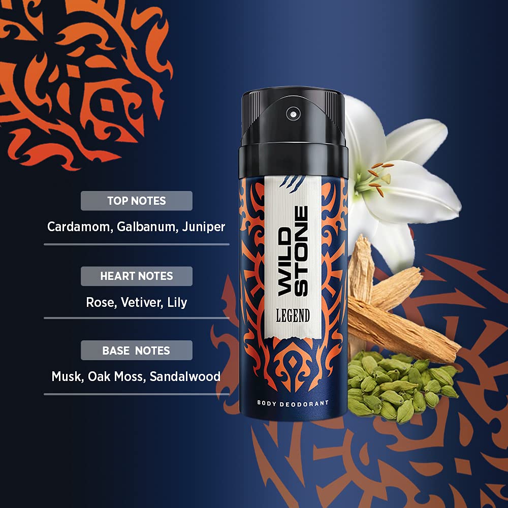 Buy Wild Stone Legend, Red and Forest Spice Deodorants Body Spray for Men,  Long Lasting Deo, Pack of 3 (150ml each) Online at Low Prices in India -  Amazon.in