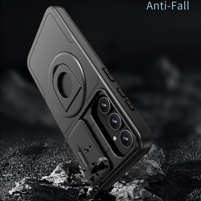 Lereach For Samsung Galaxy A55 A54 A35 A34 A24 A25 A15 A05s A14 A13 Mobile Phone Case Camera Bracket Shockproof Back Cover. 