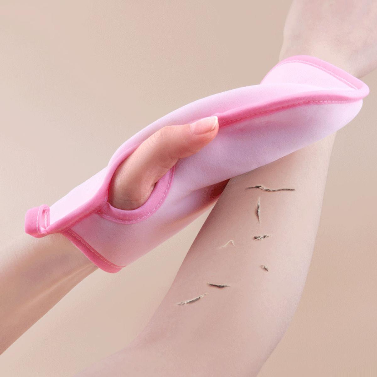 New uper oft Exfoliating Bath Mitt-Painle To The kin ponge PVA Children Bathing crub Glove Durable hower Towel New
