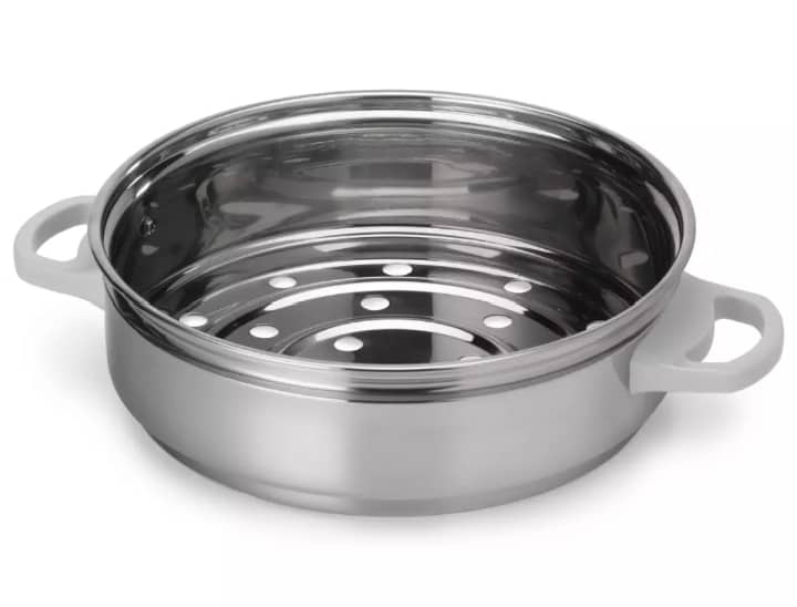 Rice Cooker & Curry Cooker 1.8 L Single pot (Stainless steel/Non-stick) SS Body with Glass Lid. 