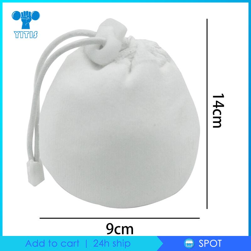 [Yitis] Chalk Bag Drawstring Pouch Sock Packaging for Walking Workout Pole Dancing. 