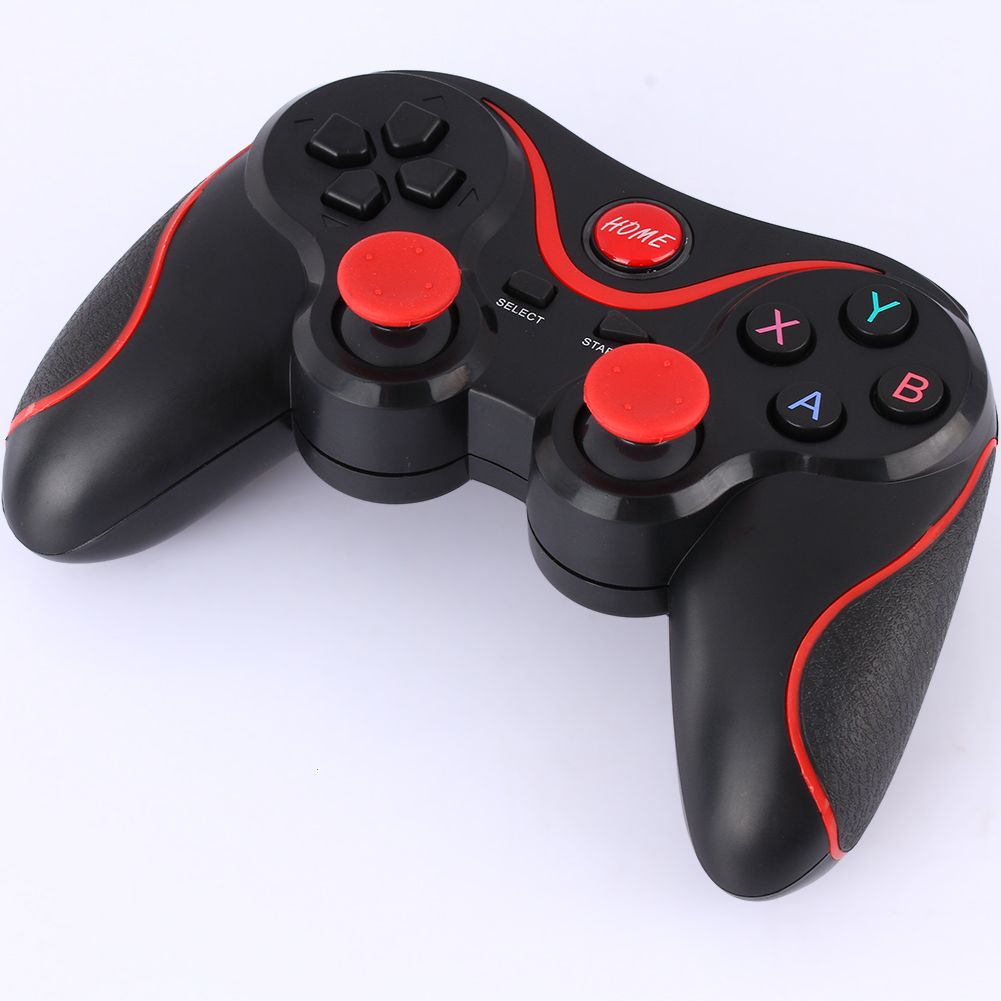 T3 X3 Wireless Joystick Gamepad Game Controller Bluetooth-compatible Joystick for PUBG Mobile Phone Tablet Smart TV Box Holder. 