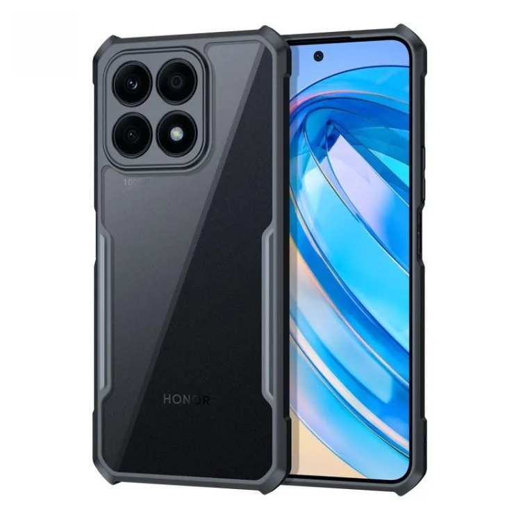 Honor X8A - Xundd Cases Shockproof TPU Bumper Hard Clear Acrylic Mobile Phone Case