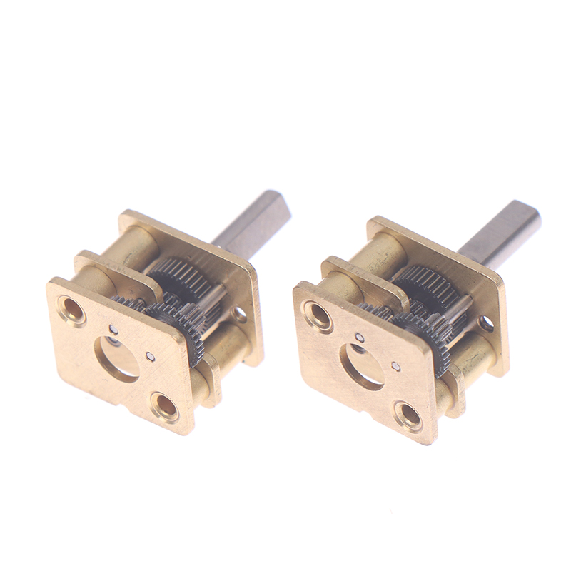 2pcs All metal gear reducer N20 reduction gearbox motor parts N20 Geared Motor Demoo