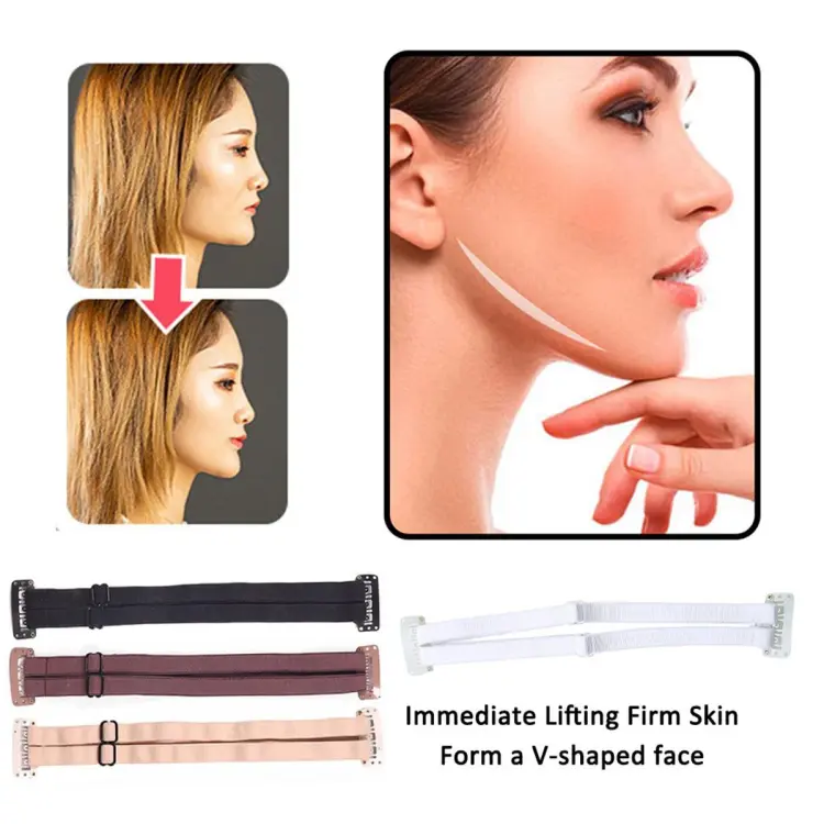Single Double Stretching Band for Lift Eyes and Eyebrows Magic Elastic  Strap with BB Clips Effective Hair lift Strap for Women