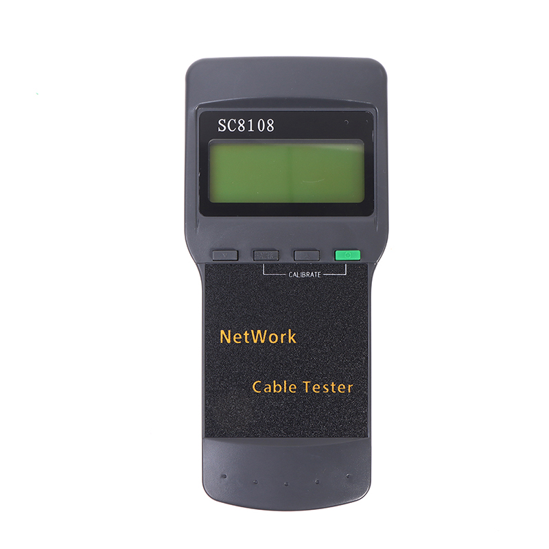 SC8108 Network Tester Meter RJ45 Cat5e Cat6 UTP Unshield LAN Cable Tester Hudduo. 