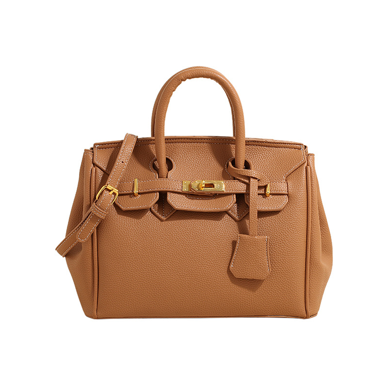 eibei Shangpin 2023 ew igh end Class Large 30 latinum ag with Litchi attern andheld Shoulder Women's ag. 