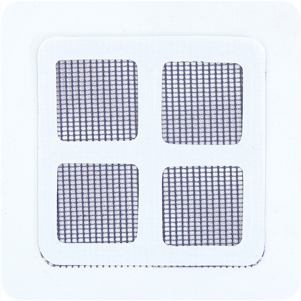 【3C VictoryEagle】Fly Mosquito Net Mesh Broken Sticker Mesh Sticky Wires white