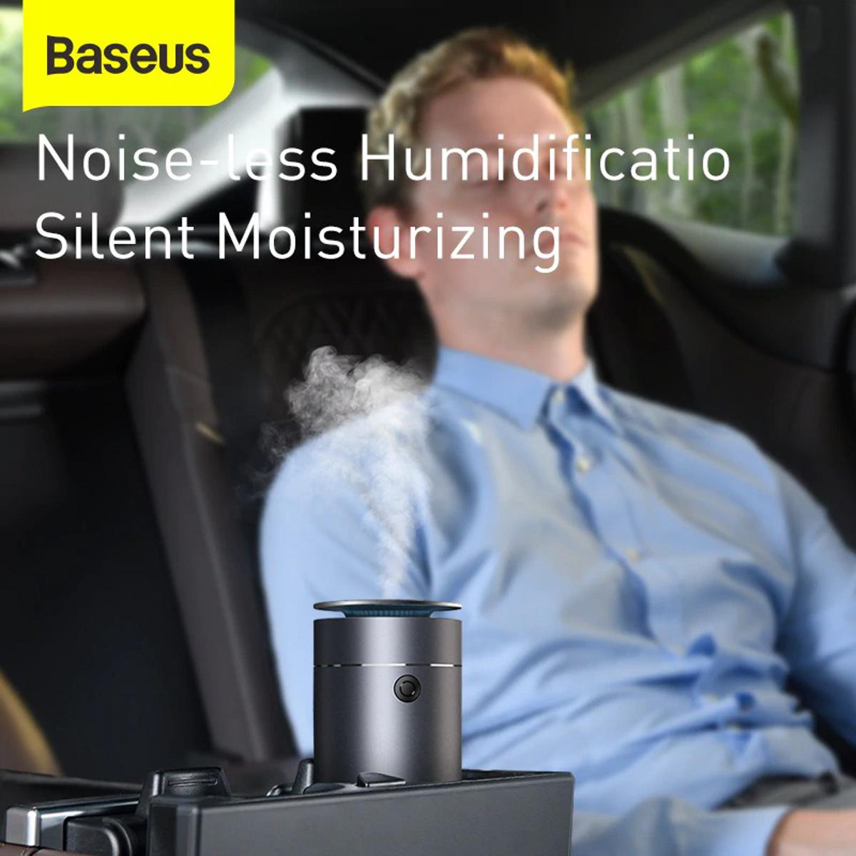Baseus Car Air Humidifier Purifier Aroma Essential Oil Diffuser Auto Nano Disinfectant Diffuser Air Freshener For Home Office