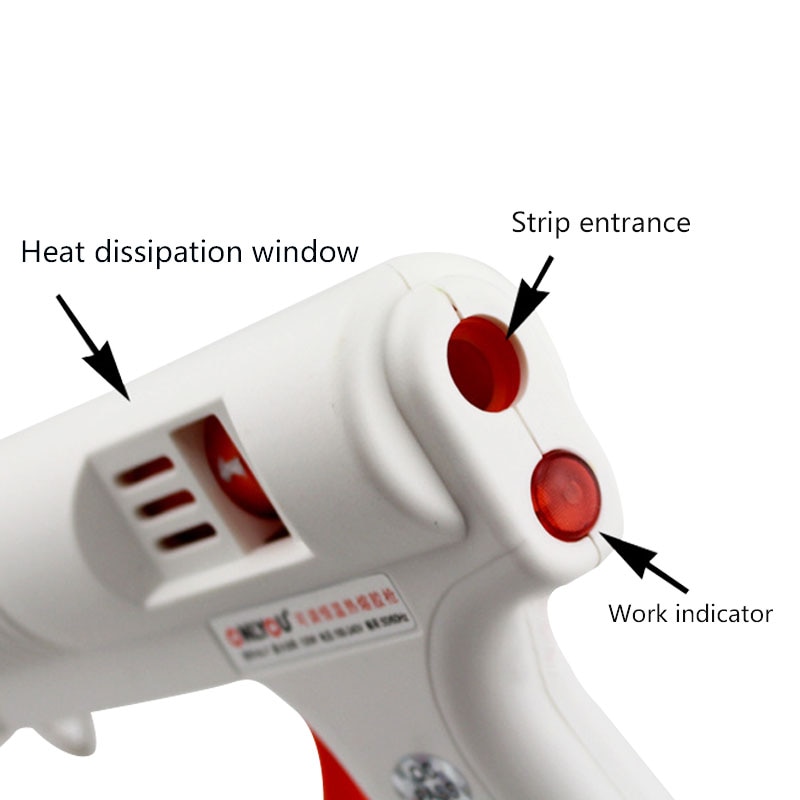 Fashionhot Glue- Adjustable Temperature 120W Full Size Hot Melt Adhesive Full Size Glue- Adjustable Temperature And Flow C. 