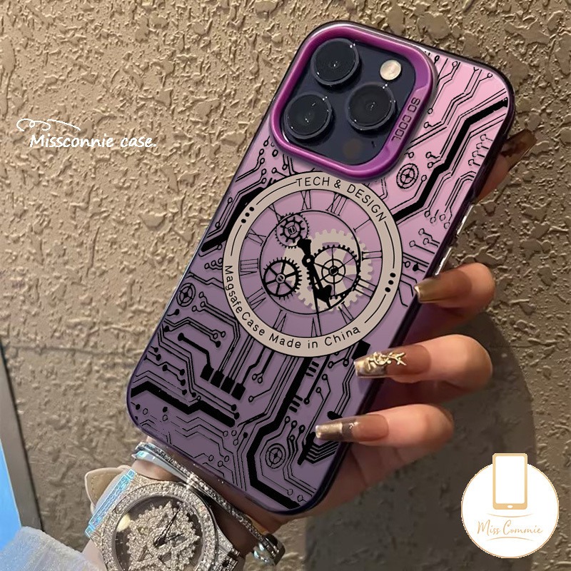 For Infinix Hot 40i 30i Smart 8 6 7 5 Pro Plus Pop 8 7 Note 12 G96 30 40 Pro Hot 30 10 9 11 Play Tecno Spark 20C 10C GO 2024 10 20 Pro Camon 20 Cool Mechanical Watch Pattern Case. 