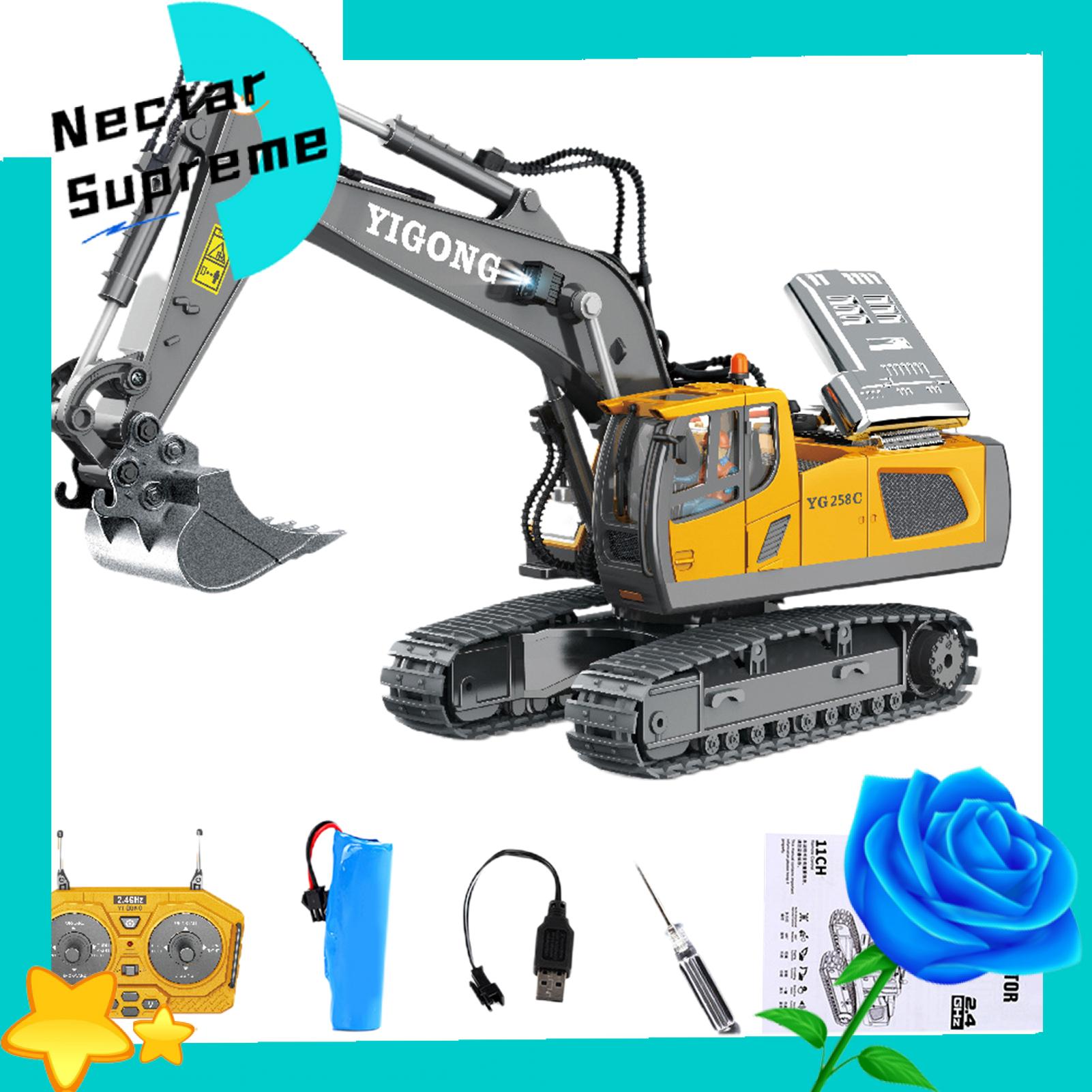 Remote Control Car Flexible Remote Control Engineering Vehicle Crawler Truck