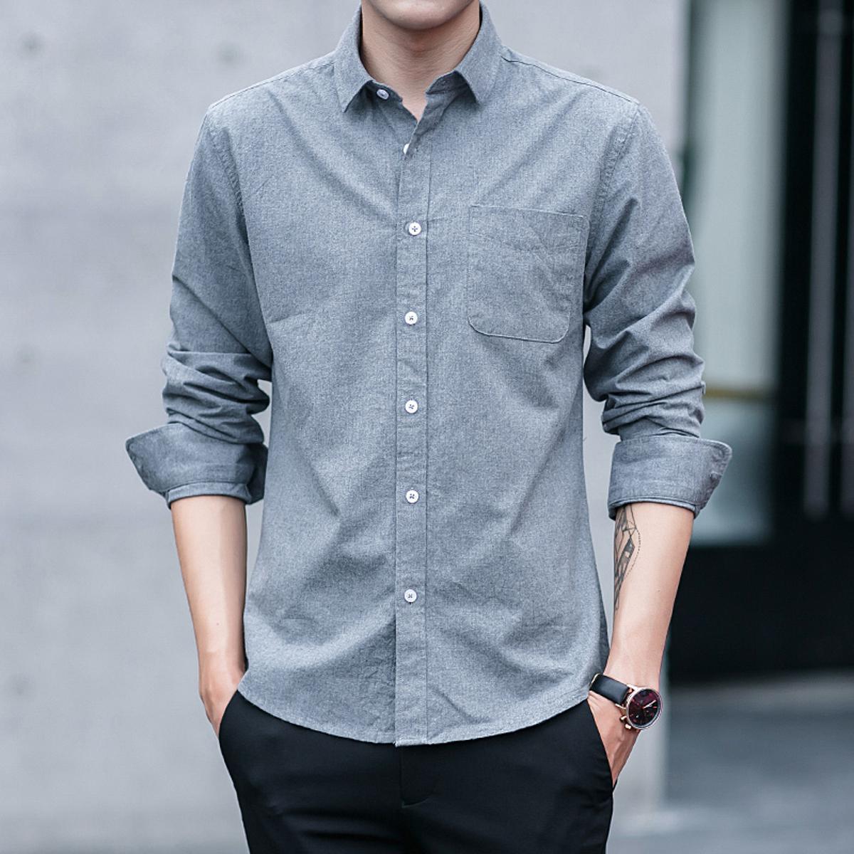 High quality Men's full sleeve Cotton Formal Shirt for smart men