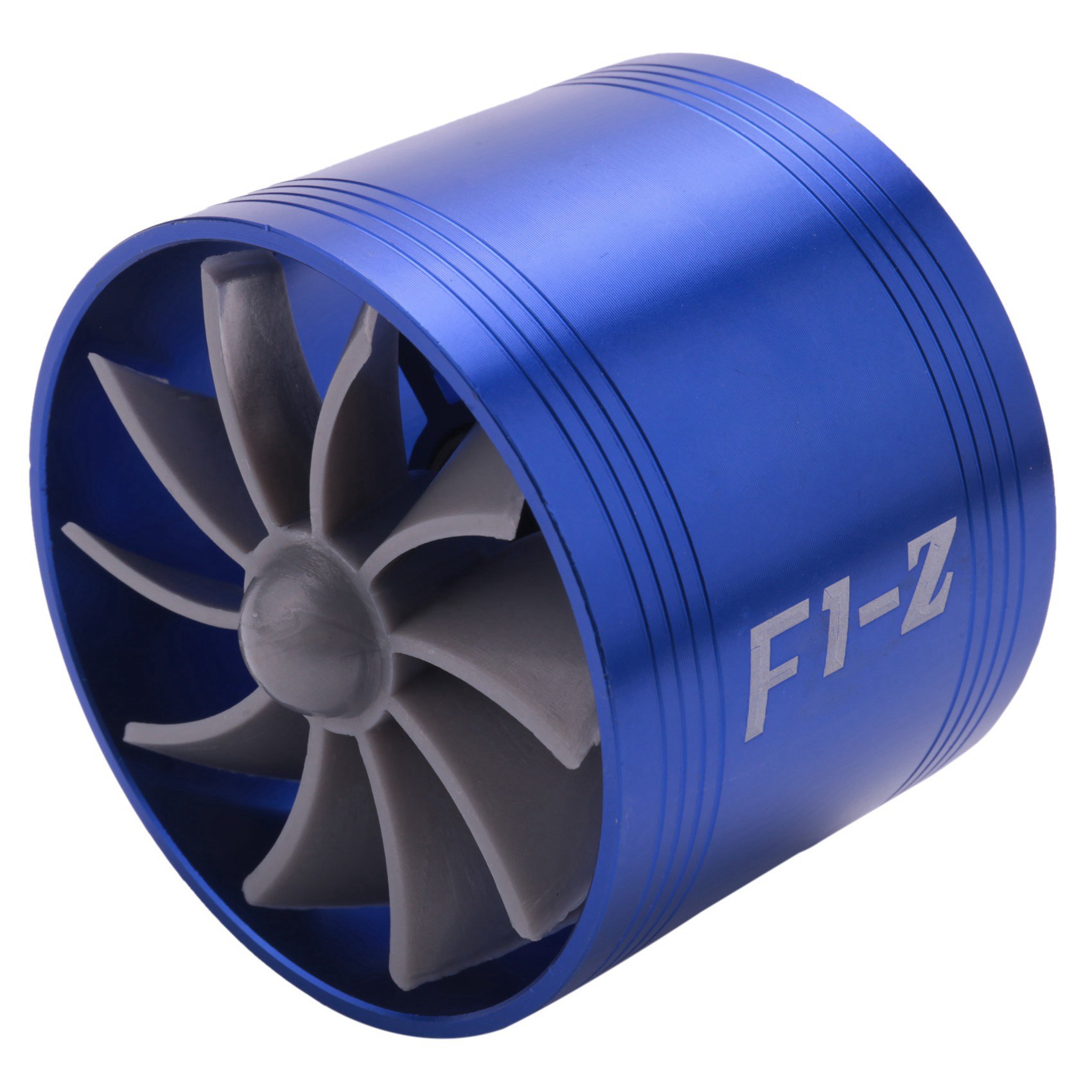 F1-Z Universal Single-Sided Turbine Engine Intake Turbocharger Black. 