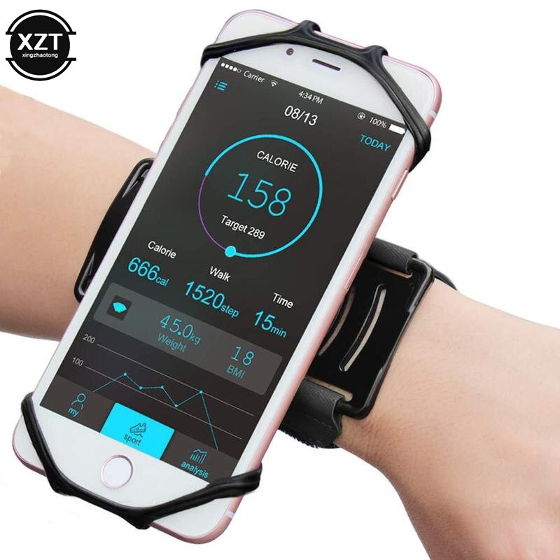 【VisioN Shop】Sports Armband Case for iPhone X 8 7 Universal Rotatable Running Sport Arm Band Key for 4-6 inch Phone. 