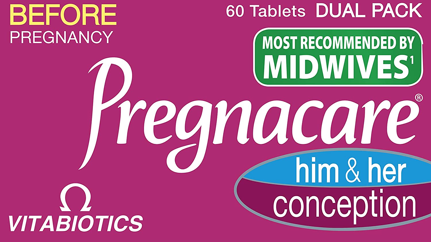 Vitabiotics Pregnacare Him Her Conception 60 Tablets Uk Buy Online At Best Prices In Bangladesh Daraz Com