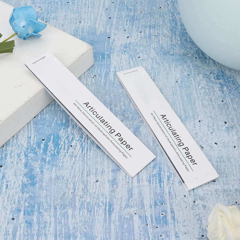【DM bag factory Store】/ box Dental Articulating Paper Strips Lab Tool Teeth Material. 
