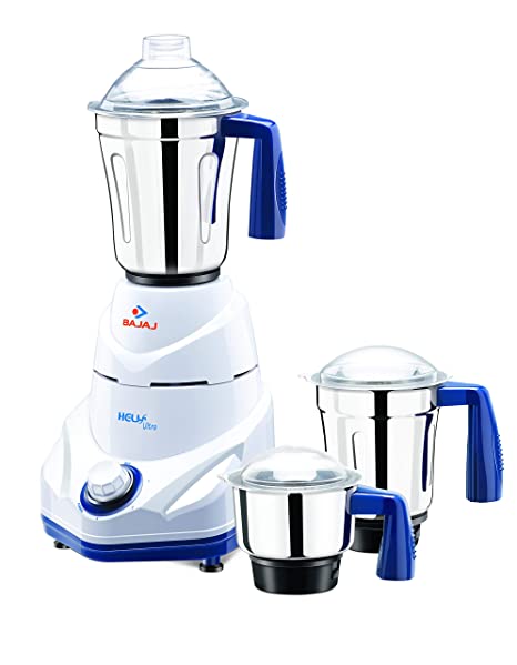 Bajaj Helix New 750-Watt Mixer Grinder (White). 