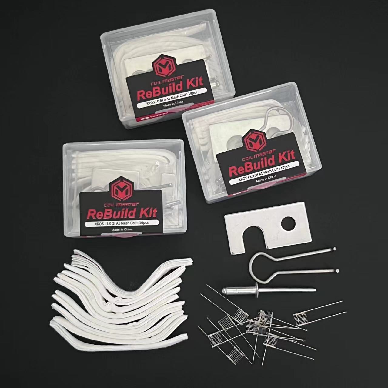 1set Diy Tool Rebuild Kit Mesh Coil Resistance Wire With Feet For Xros  1.2ohm Xros 1.0ohm Xros 0.8ohm | Daraz.com.bd