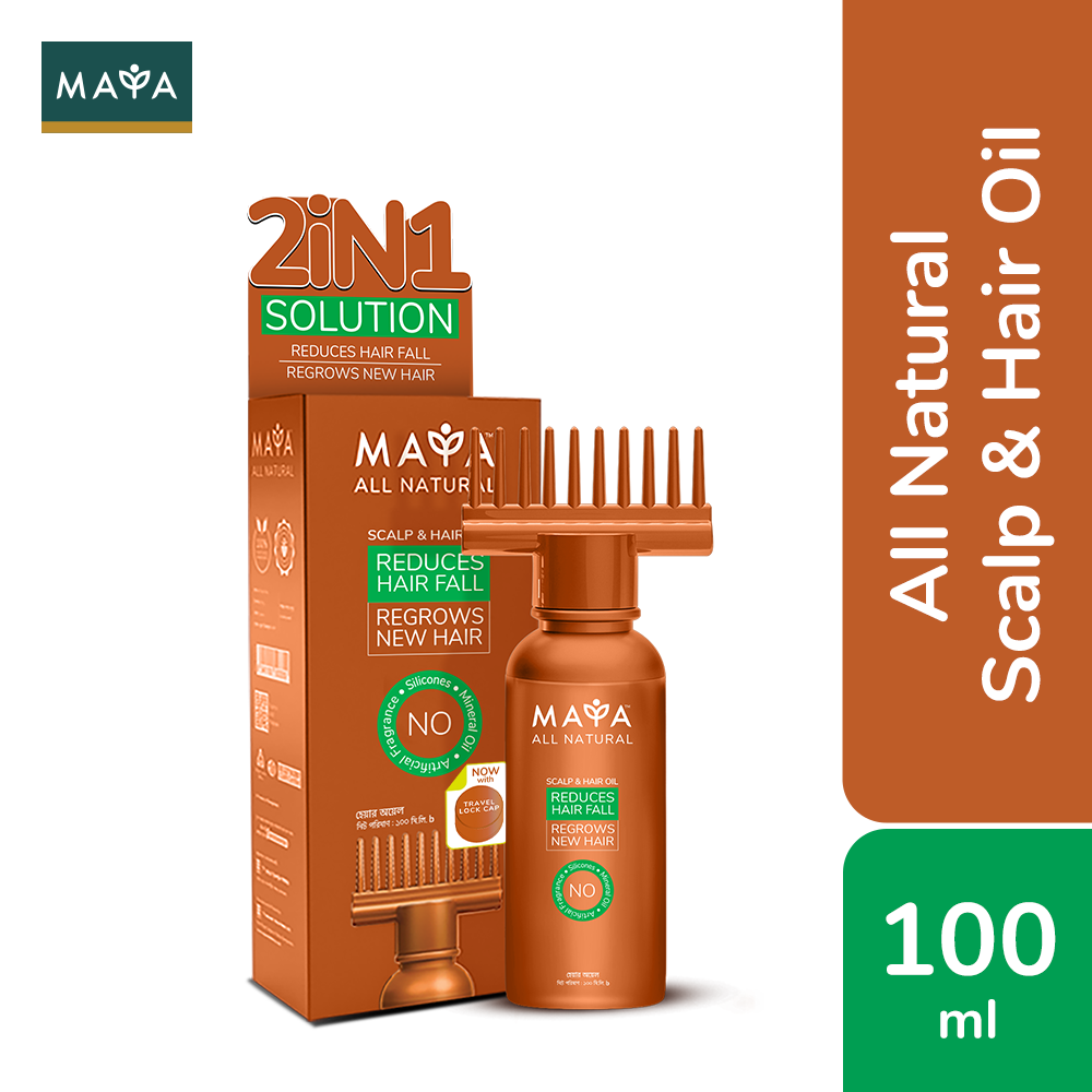 Maya All Natural Scalp & Hair Oil 100 ml