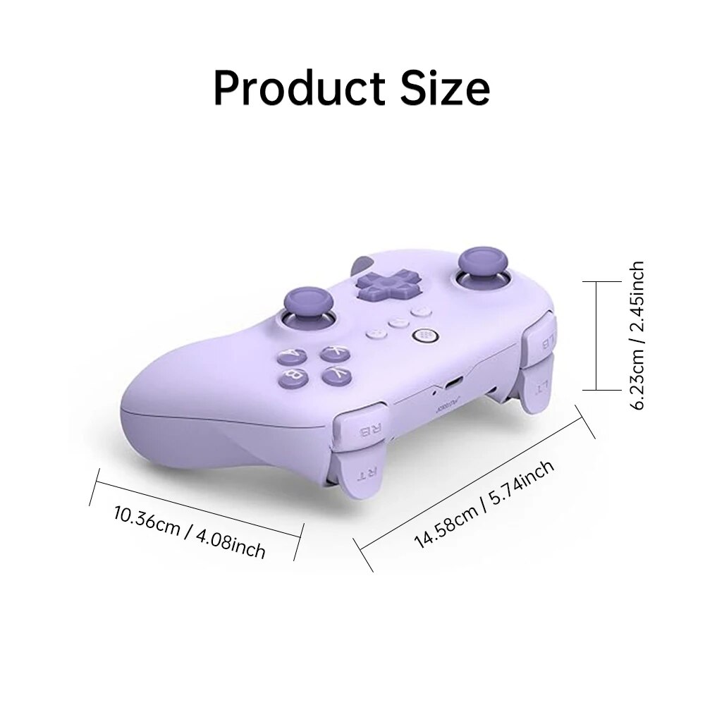 8Bitdo Ultimate C 2.4g Wireless Controller for Raspberry Pi Windows 10 11 ,PC Raspberry Pi, Android Steam Deck. 