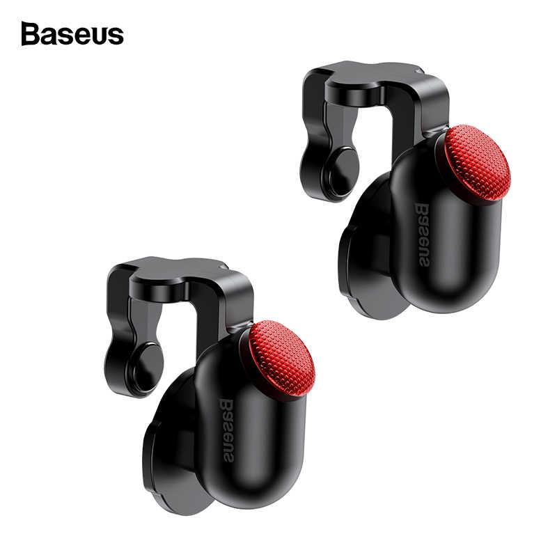 Red Dot 1 Pair L1 R1 Dual Gamepad Trigger with Fire Shooter Controller Button Aim Key Mobile Gaming Joystick for PUBG