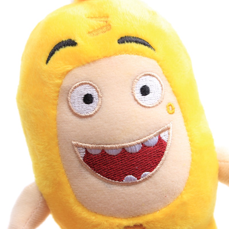 Soft Plush 18cm Oddbods Cuddly Toy Newt Bubbles Pogo Zee Jeff Slick Fuse Plush. 
