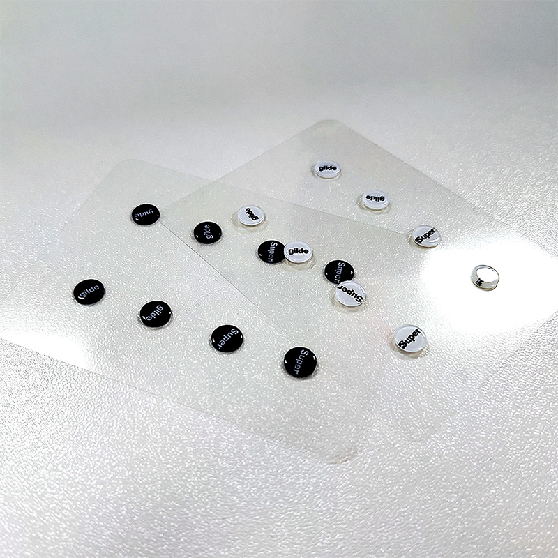 1 Pack Glass Mouse Skates DIY Universal Dots Mouse Feet Pads Sticker for Gaming Mouse Anti-Slip Pad. 