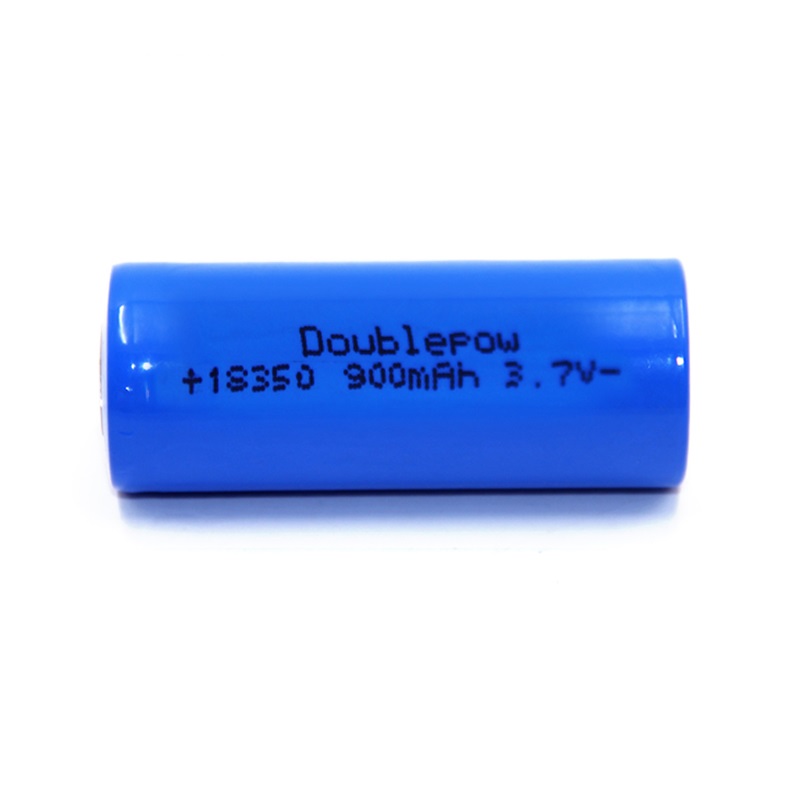 3,7 V 900mAh icr 18350 Li-ion rechargeable battery