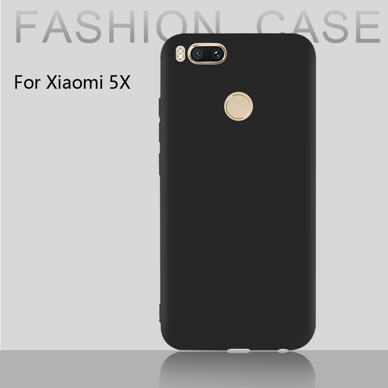 For Xiaomi Mi A1 Casess Frosted Matte Soft TPU Silicone Case