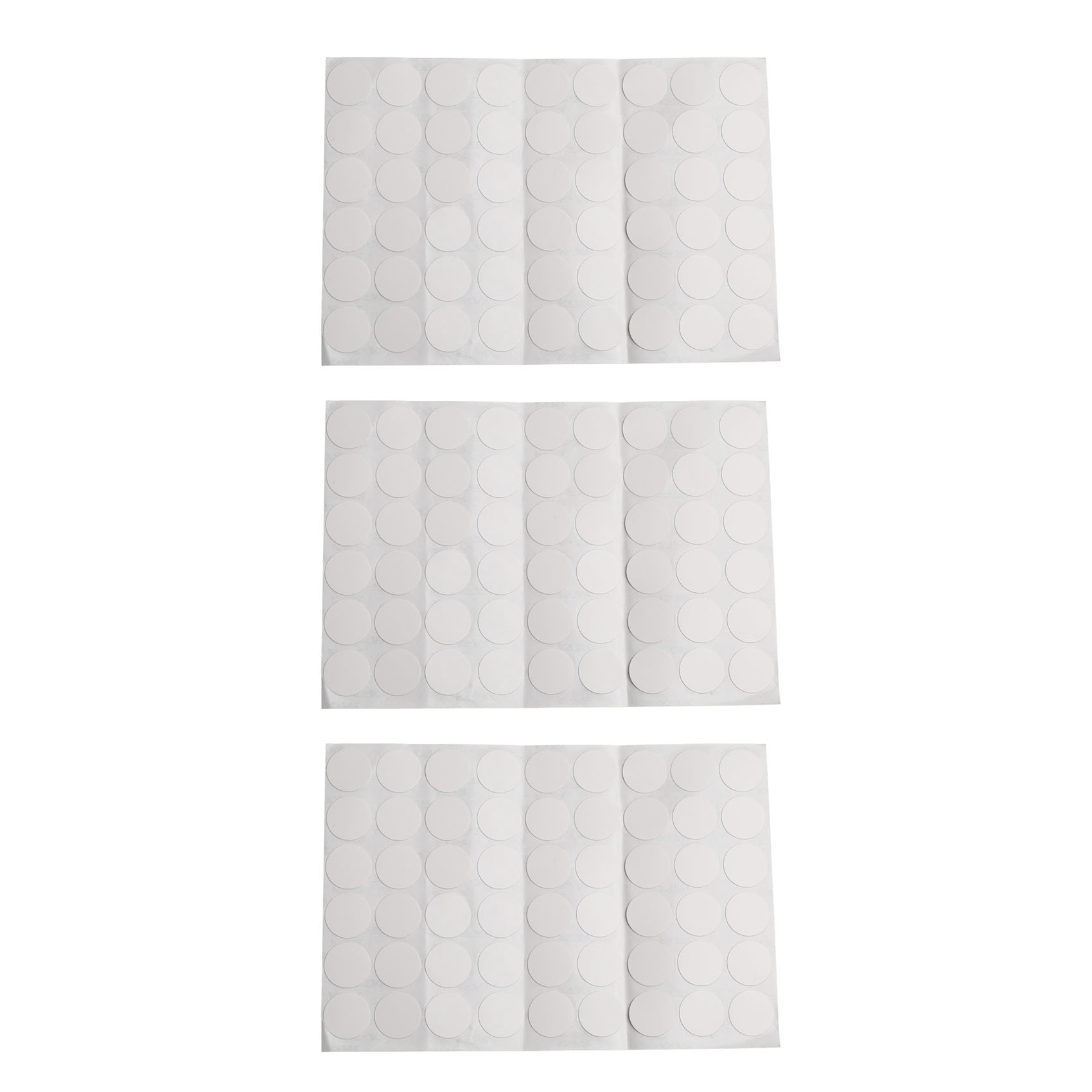 Wardrobe Cupboard Self-Adhesive Screw Covers Caps Stickers 162 in 1 White
